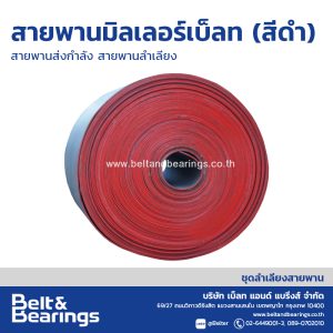 สายพานกระพ้อ&สายพานส่งกำลัง สีดำ