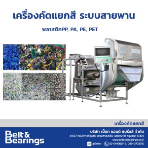 เครื่องคัดแยกสีเม็ดพลาสติก PLASTICS ANGELON COLOR SORTER