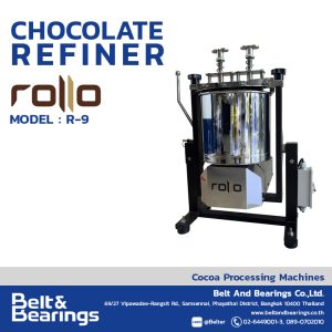 เครื่องทำช็อคโกแลตบาร์ ROLLO CHOCOLATE REFINER รุ่น R9