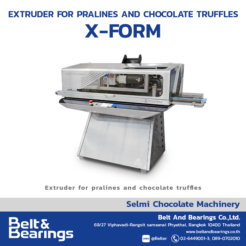เครื่องฉีดขึ้นรูปช็อกโกแลต ทรัฟเฟิลช็อกโกแลต พราลีน X-FORM - Image 2