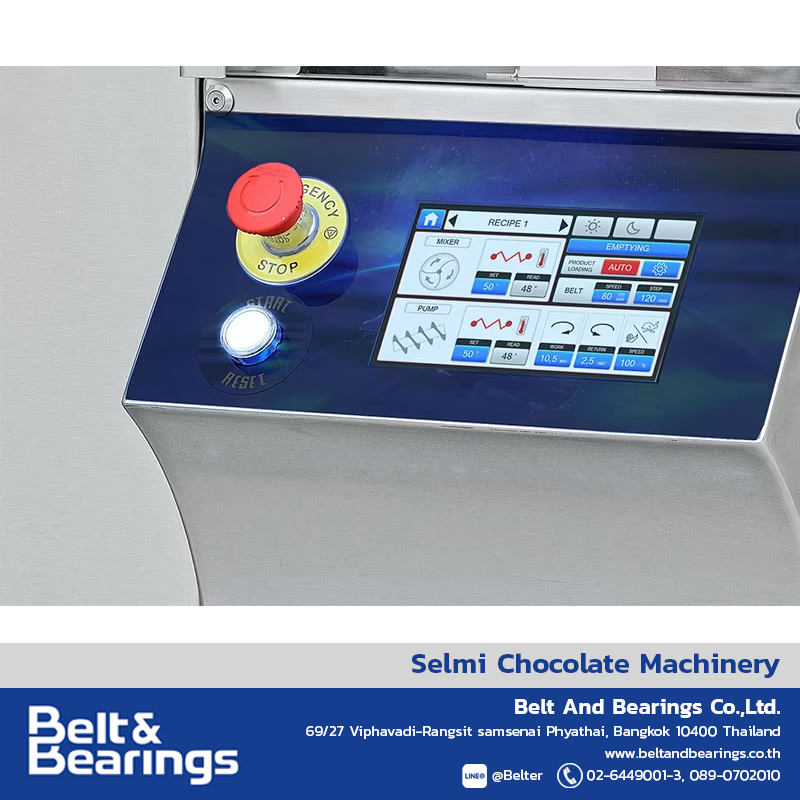 เครื่องผลิตช็อกโกแลตคลัสเตอร์ผสมถั่วอัตโนมัติแบบถาด รุ่น Clusters Trays - Image 4